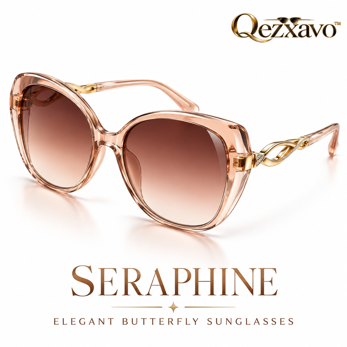 Qezxavo™ Seraphine Butterfly Sunglasses