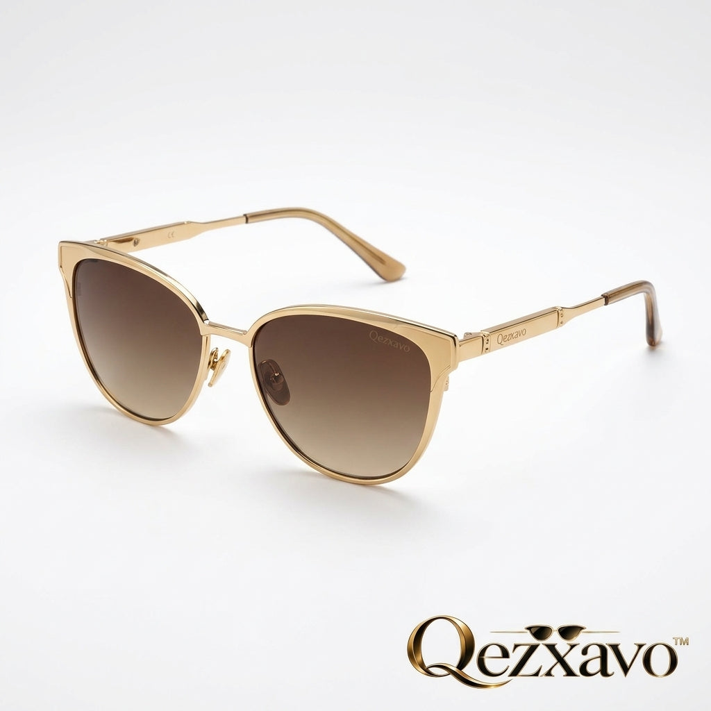 Qezxavo™ Women's Luxury Cat-Eye Sunglasses